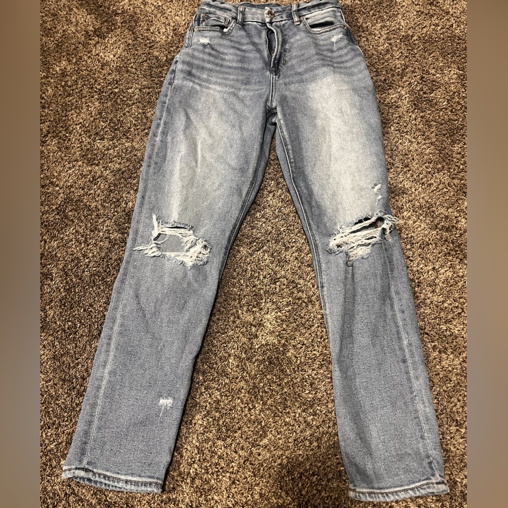 American Eagle Women’s Sz 0 Curvy Mom Jeans